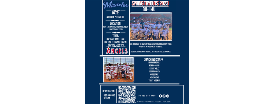 TRYOUTS 2023