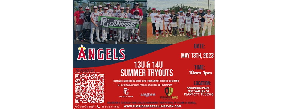 13u & 14u Summer Tryouts
