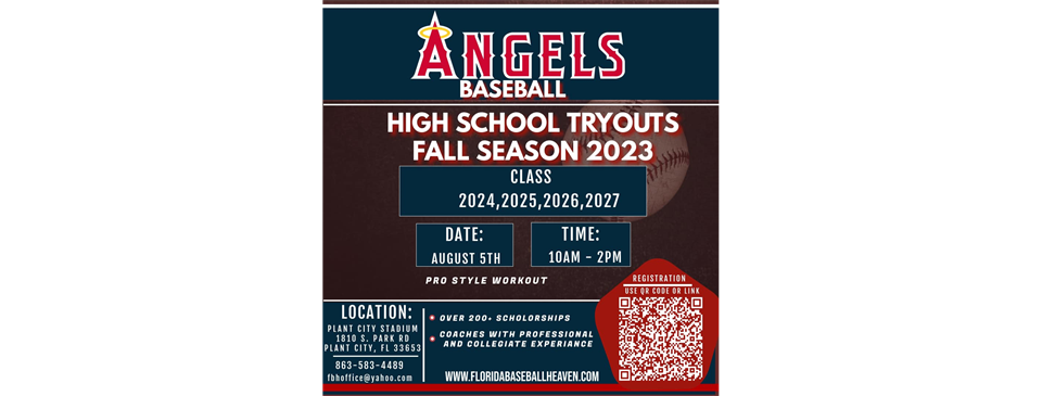 2023 Fall High School Tryouts