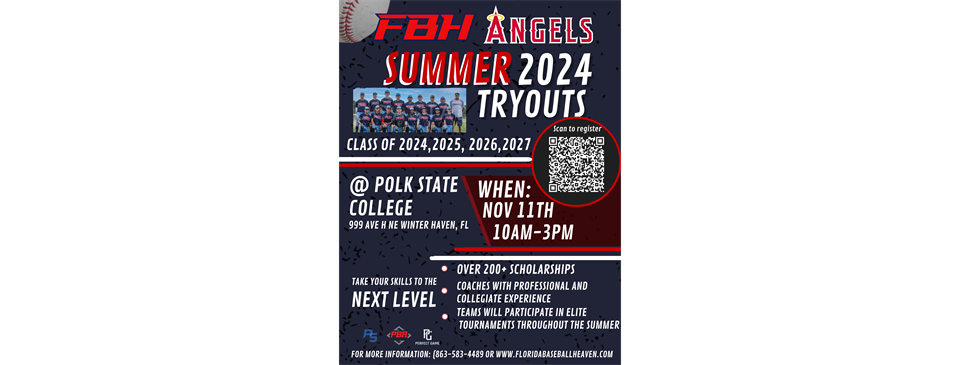 2024 SUMMER TRYOUTS